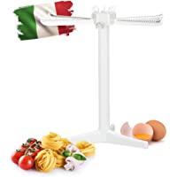 Relaxdays Secador Pasta Fresca con 6 Brazos- Tendedero Plegable- Soporte- Dryer- Plástico- 1 Ud- 31 x 31 x 31 cm- Blanco